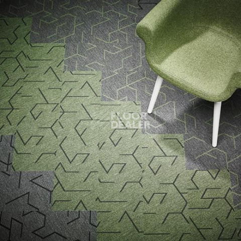 Forbo Flotex Triad planks 131013 Green Line фото 2 | FLOORDEALER